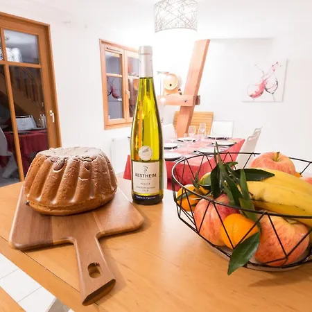 公寓 Au Cocon Des Cigognes Sigolsheim